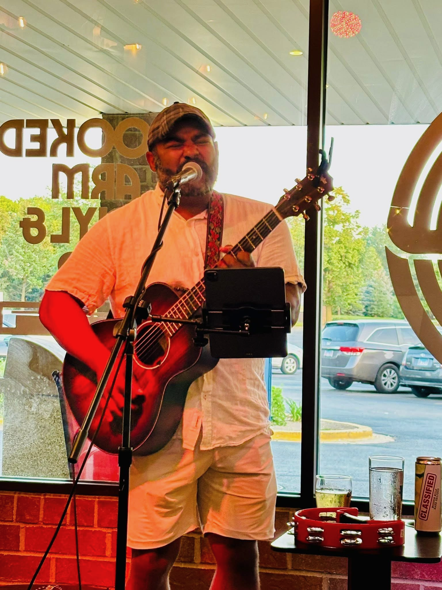 George D. Brown live at local venue